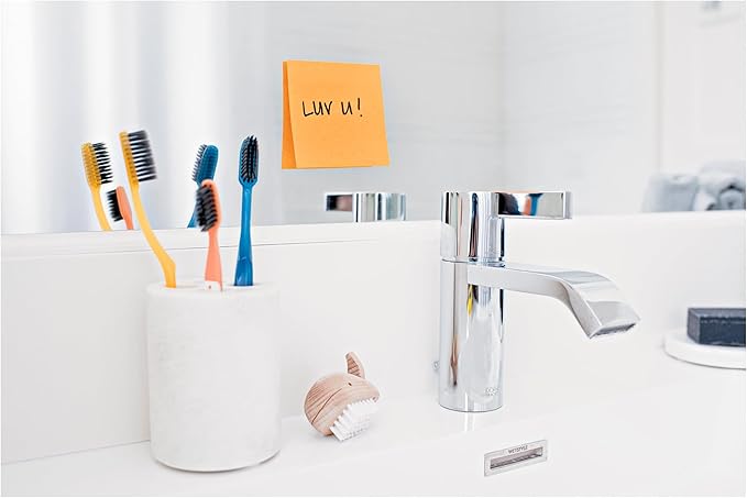 Post-it Super Sticky Notes, 3 x 3 in | Energy Boost Collection | For Organization | 24 Pads, Pack of 8