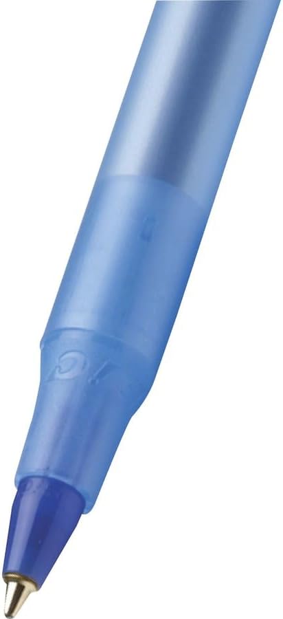 BIC Round Stic Xtra Life Blue Ballpoint Pens, Medium Point (1.0mm), 60-Count Pack of Bulk Pens, Flexible Round Barrel for Writing Comfort, No. 1 Selling Ballpoint Pens (Pack of 2)