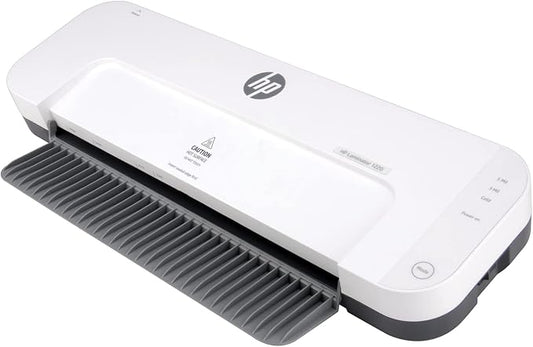 HP - Hot & Cold Laminator Machine, 12.9-Inch Thermal Laminator with 2 Rollers, Ideal for Photos & Documents