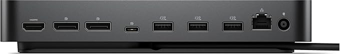 Dell Pro Dock WD25 USB-C Docking Station – 100W Power Delivery, Dual FHD or Single 4K Display Support, HDMI, DisplayPort, Ethernet – Boomph's Ultimate Performance Dock Solution for Your Workspace