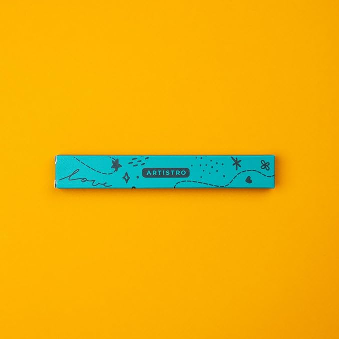 ARTISTRO 2 Black Dual-Tip Fabric Markers - Fabric Decorating Kit - Permanent for Clothes - Acrylic Paint Pens for Sneakers, Bags, Shoes, Textile, Canvas, Sewing, Craft, DIY - Brush and Fine Tip