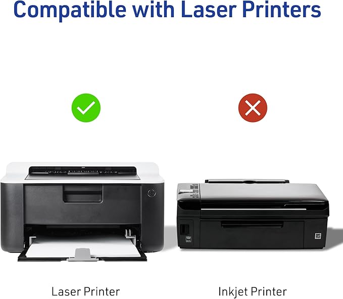 Avery Easy Peel Printable Address Labels with Sure Feed, 1" x 2-5/8" Customizable Stickers, White, 3,750 Blank Mailing Labels, Great for Mailing, Shipping, and More (5-Pack of 5260)