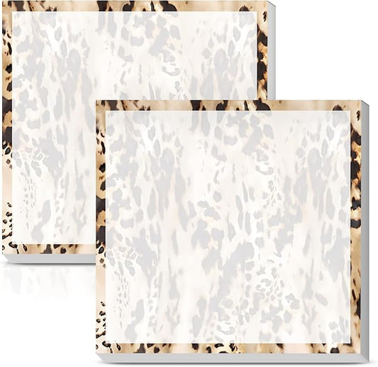 Sticky Notes 3x3 Inches, Cute Self-Stick Notes Bright Funny Sticky Note, Easy to Post for Home, Office, Notebook Cute Animal Skin