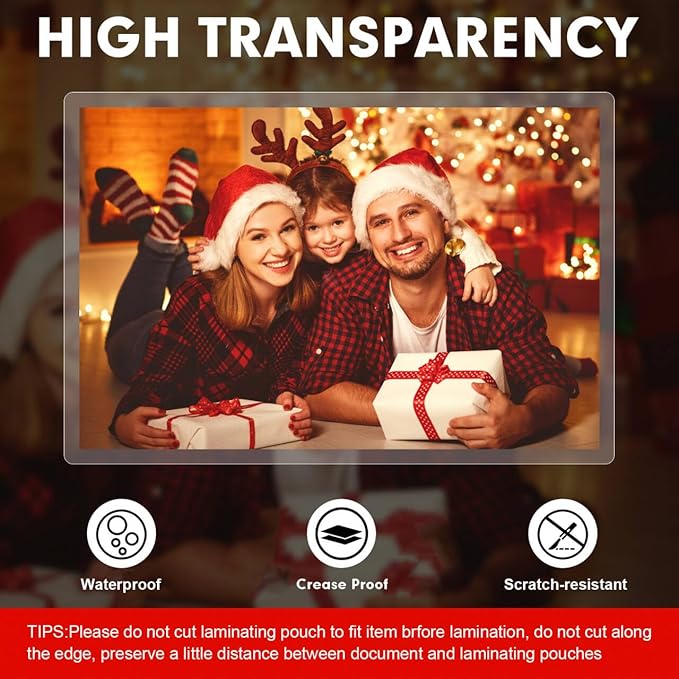 Laminating Sheets, 700 Pack Clear Thermal Laminating Plastic Paper Laminator Sheets, 9 x 11.5-Inch, 3mil, Ideal Office or School Supplies