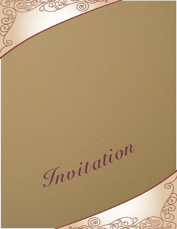 100 Brown Kraft Fiber 80# Cover Paper Sheets - 4" X 9" (4X9 Inches) #10 Envelope Insert Size - Rich Earthy Color with Natural Fibers - 80lb/pound Cardstock - Smooth Finish